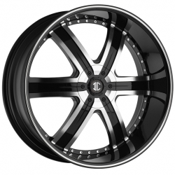 2 Crave No.04 in Black Machined&nbsp;(Diamond)
