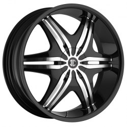 2 Crave No.06 in Black Machined&nbsp;(Black Lip)