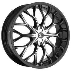 2 Crave No.09 in Black Machined&nbsp;(Black Lip)