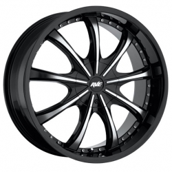 Avenue A605 in Black (Machined Face)