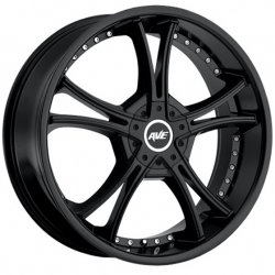Avenue A604 in Black&nbsp;(Satin)