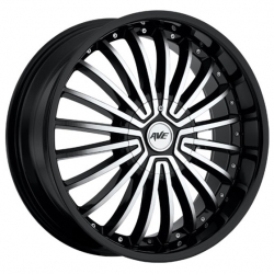 Avenue A602 in Black&nbsp;(Machined Face)
