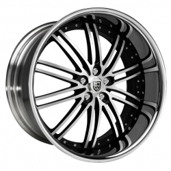 Lexani LSS-08 in Machined&nbsp;(Black)