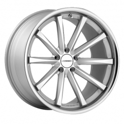 Vossen VVS-CV1 in Matte Silver&nbsp;(Machined / SS Lip)
