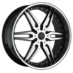 Giovanna Calisix in Machined Black&nbsp;(Black Lip)
