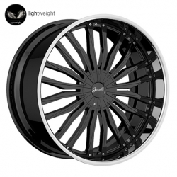 Gianelle Trentino in Gloss Black&nbsp;(Mirror Machined Lip)