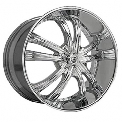 Lexani LSS-55 in Chrome
