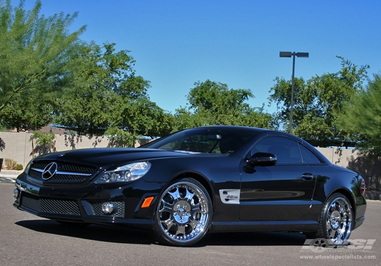 2009 Mercedes-Benz SL-Class with 20" GFG Forged Trento-7 in Custom wheels