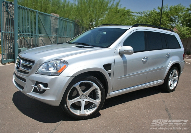 2007 Mercedes-Benz GLS/GL-Class with 22" Giovanna Dalar-5 in Chrome wheels