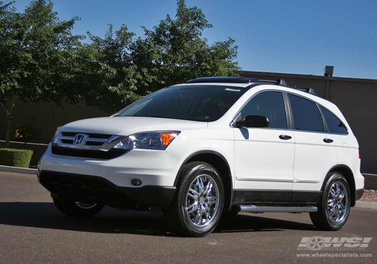 2009 Honda CR-V with 20" MKW Closeouts M75 in Chrome wheels