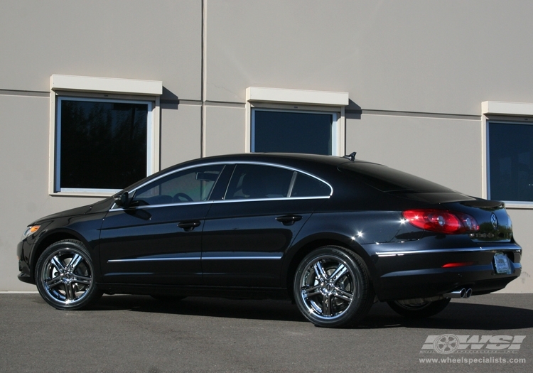 2010 Volkswagen CC with 18" Enkei AKP in Chrome (Luxury Sport) wheels