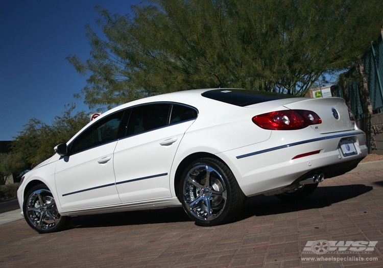 2009 Volkswagen CC with 20" Giovanna Dalar-5 in Chrome wheels