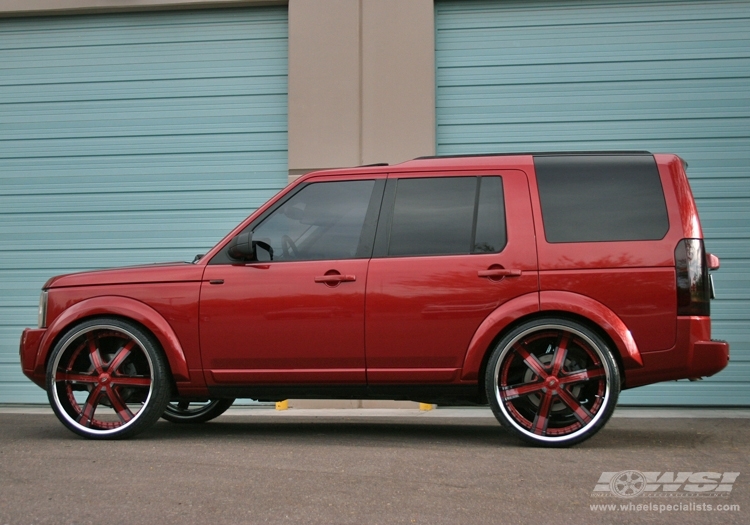 2009 Land Rover LR3 with 26" 2Crave N04 in Chrome wheels