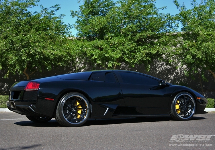 2009 Lamborghini Murcielago with 20" GFG Forged Scudetria in Custom (GFG Standard Series) wheels