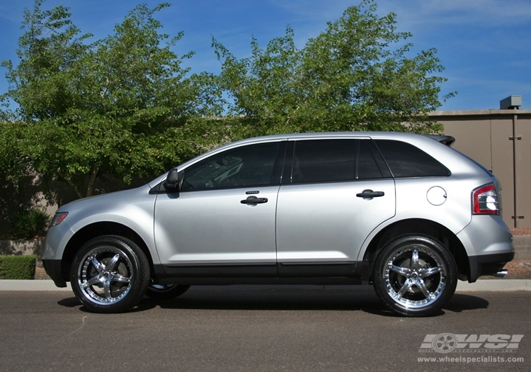 2010 Ford Edge with 20" Enkei LS-5 in Chrome (Luxury Sport) wheels