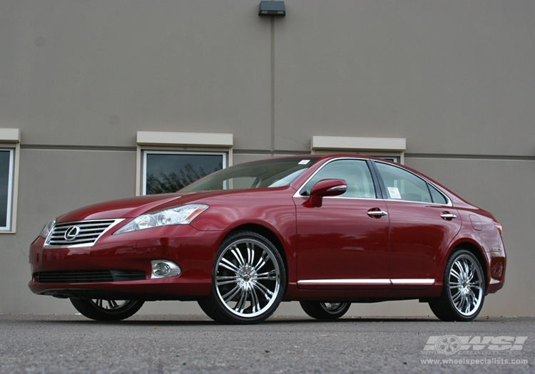 2010 Lexus ES with 20" Avenue A601 in Chrome wheels