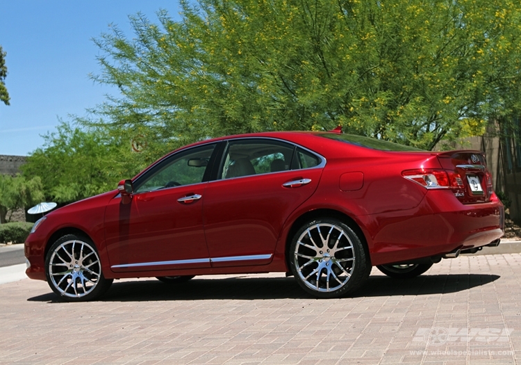 2010 Lexus ES with 20" Giovanna Kilis in Chrome wheels