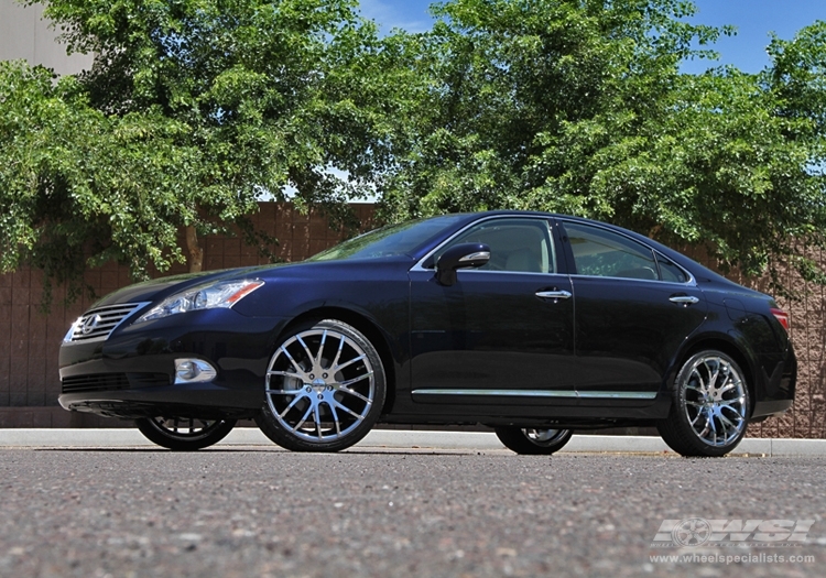 2010 Lexus ES with 20" Giovanna Kilis in Chrome wheels