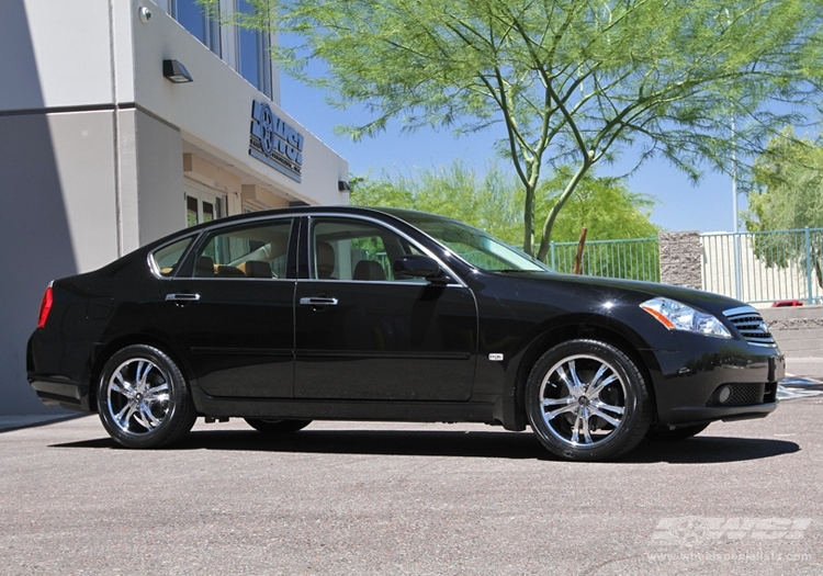 2010 Infiniti M with 18" 2Crave N02 in Chrome wheels