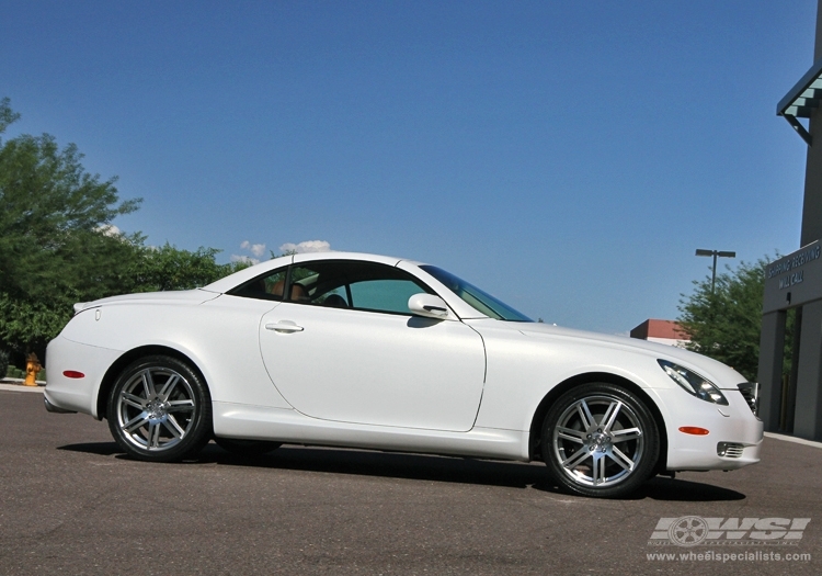 2008 Lexus SC with Enkei Aletta in Silver wheels