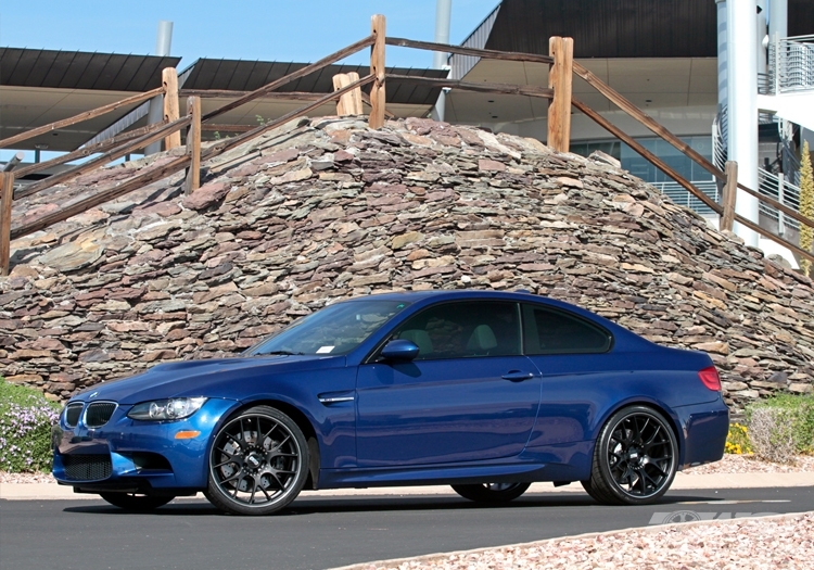 2010 BMW M3 with 20" BBS CHR in Black (SS Rim Protector) wheels