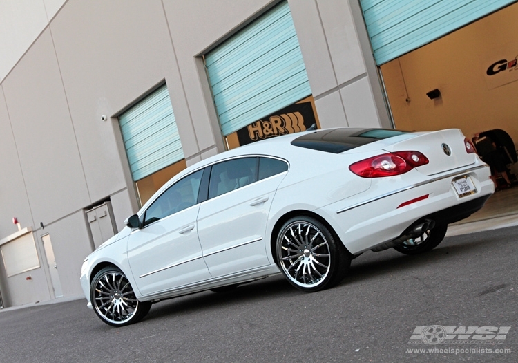 2011 Volkswagen CC with 20" Giovanna Martuni in Chrome wheels