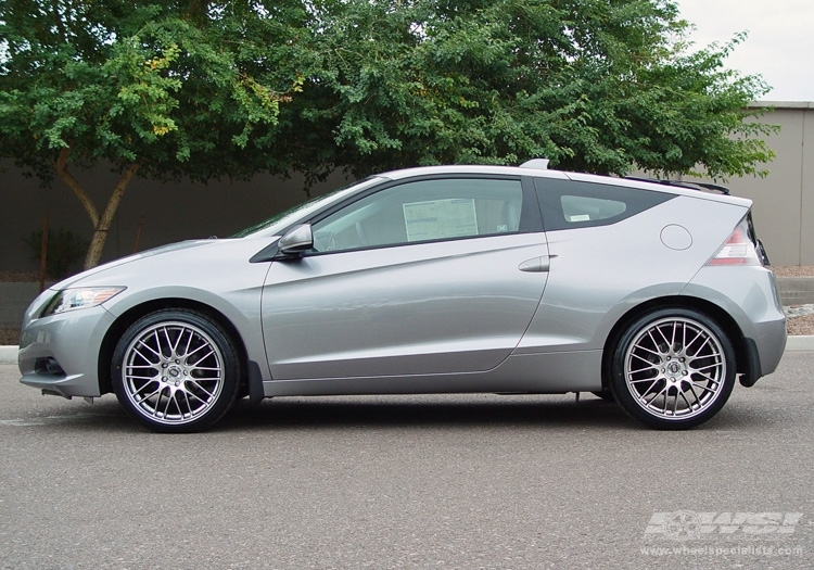 2011 Honda CR-Z with 18" Enkei EKM3 in Hyper Silver wheels