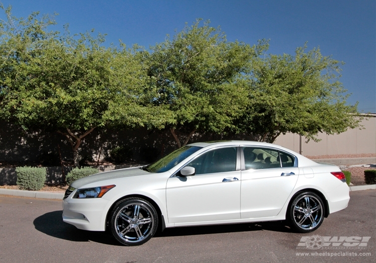 2011 Honda Accord with 20" Enkei AKP in Chrome (Luxury Sport) wheels