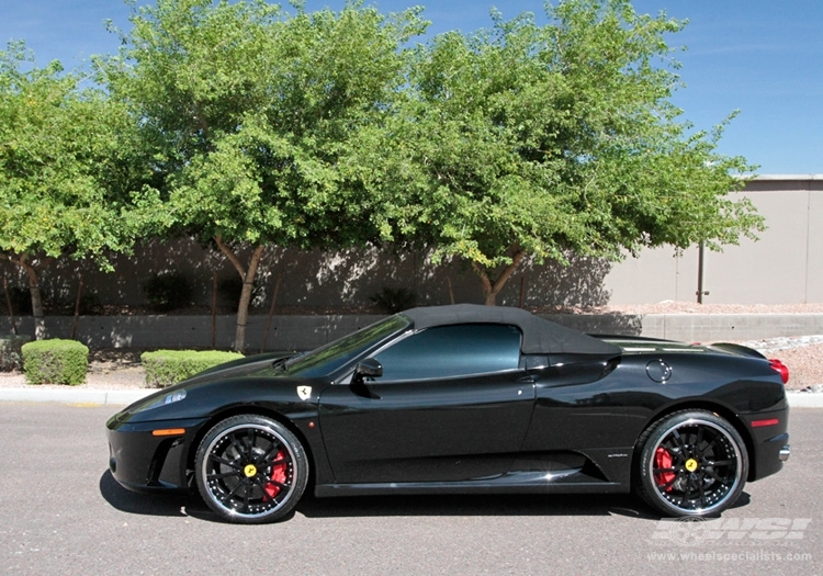 2009 Ferrari F430 with 20" GFG Forged Scudetria in Custom (GFG Standard Series) wheels