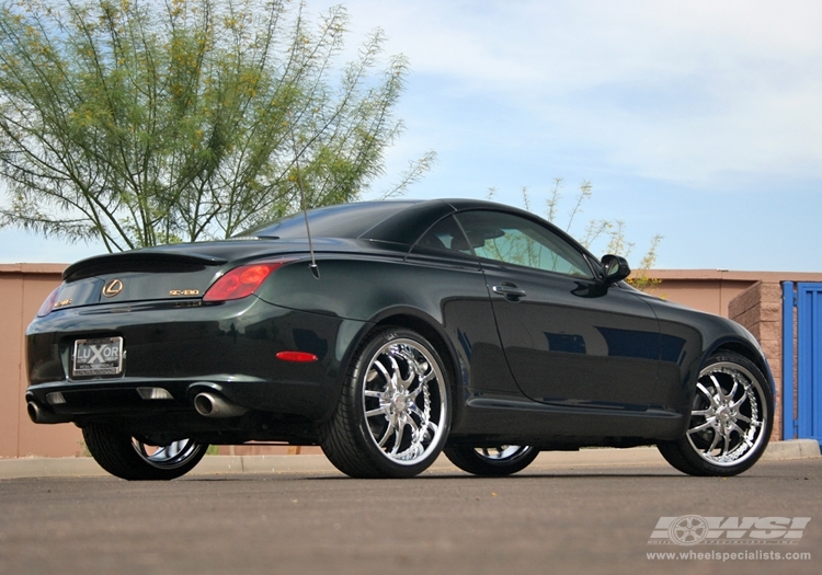 2006 Lexus SC with 20" MKW M73 in Chrome wheels