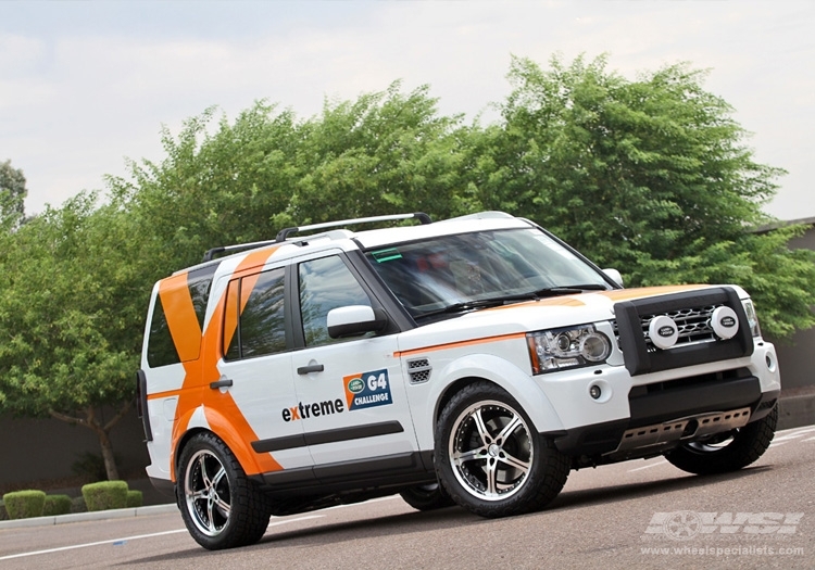 2011 Land Rover LR4 with 20" Gianelle Spezia-5 in Machined (Face and Lip) wheels