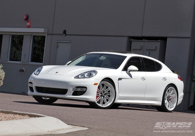 2012 Porsche Panamera with 22" Asanti CX-504 in Custom wheels