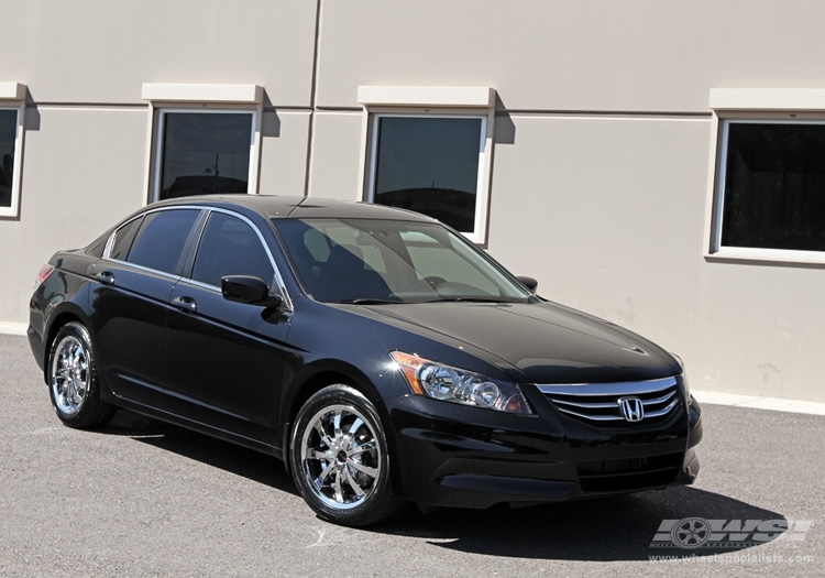 2011 Honda Accord with 17" MKW M102 in Chrome wheels