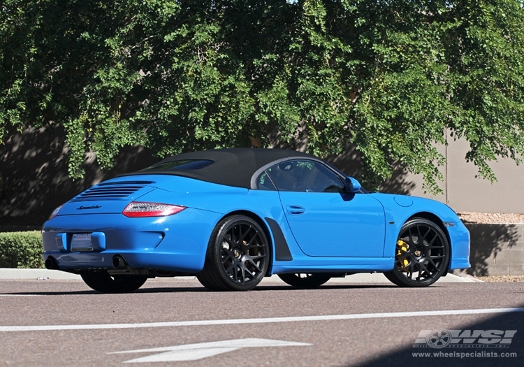 2012 Porsche 911 Speedster with 20" Modulare Forged B1 in Machined (Monoblock) wheels