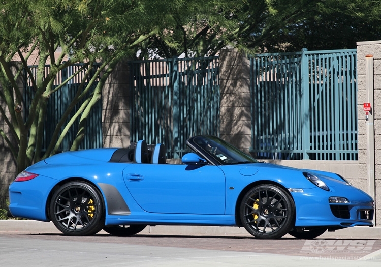 2012 Porsche 911 Speedster with 20" Modulare Forged B1 in Machined (Monoblock) wheels