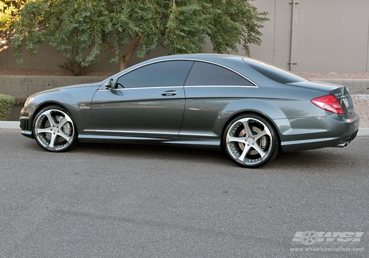 2010 Mercedes-Benz CL-Class with 22" Giovanna Dalar-5 in Chrome wheels
