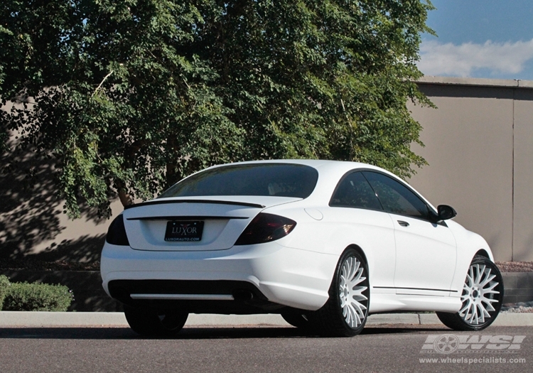 2011 Mercedes-Benz CL-Class with 22" GFG Supremo G-2 in Chrome (Chrome Lip) wheels