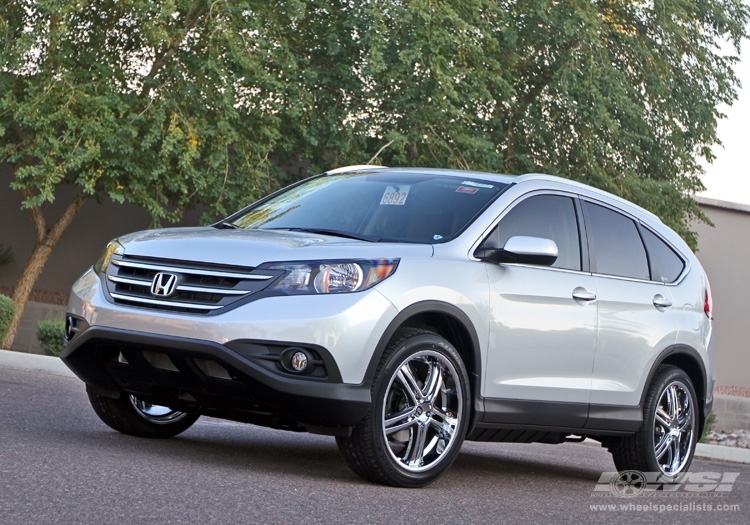 2012 Honda CR-V with 20" Enkei AKP in Chrome (Luxury Sport) wheels