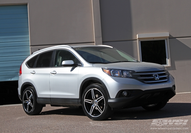 2012 Honda CR-V with 20" Enkei Razr in Machined Black (Luxury Sport) wheels