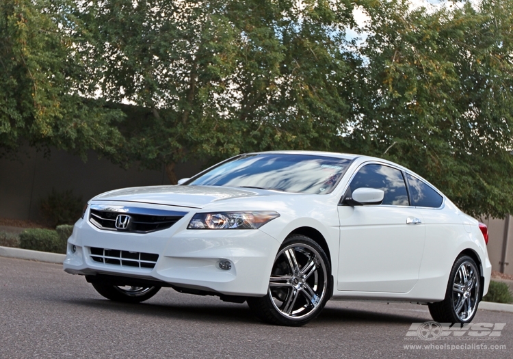 2011 Honda Accord with 20" Enkei AKP in Chrome (Luxury Sport) wheels