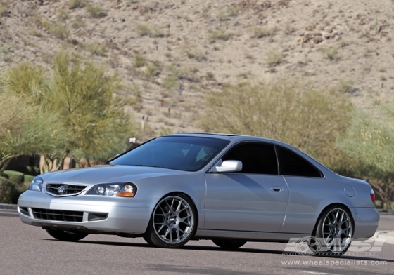 2003 Acura CL with 19" BBS CHR in Titanium (SS Rim Protector) wheels