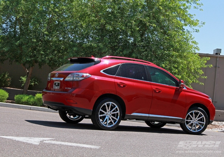 2012 Lexus RX with 22" Gianelle Spidero-5 in Chrome wheels