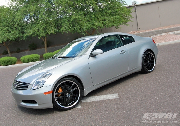 2008 Infiniti G35 Coupe with 20"   in  wheels