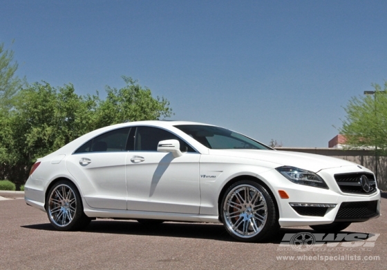 2012 Mercedes-Benz CLS-Class with 20" Asanti CX-504 in Custom wheels