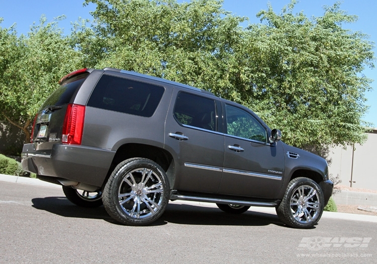 2011 Cadillac Escalade with 22" 2Crave N12 in Chrome wheels