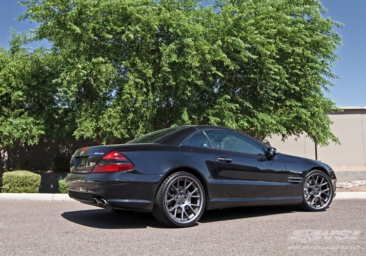 2008 Mercedes-Benz SL-Class with 20" Vossen CV2 in Matte Graphite (DISCONTINUED) wheels