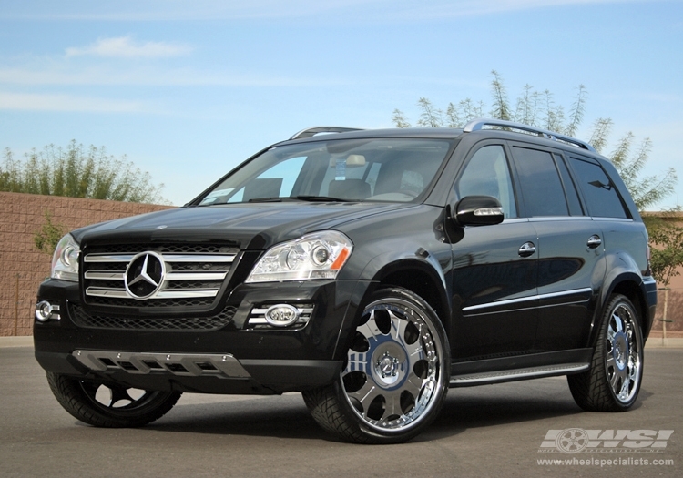 2007 Mercedes-Benz GLS/GL-Class with 24" GFG Forged Trento-7 in Custom wheels