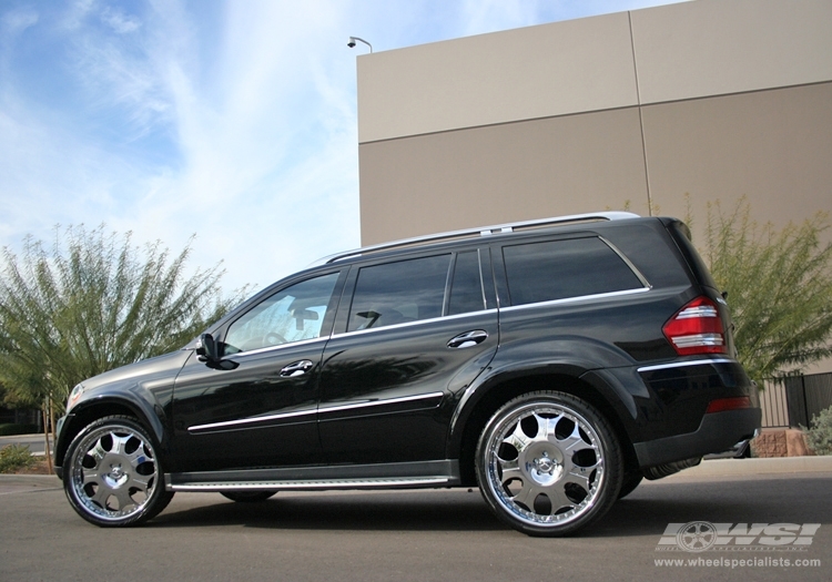 2007 Mercedes-Benz GLS/GL-Class with 24" GFG Forged Trento-7 in Custom wheels