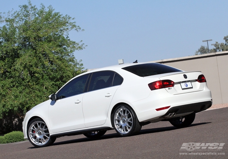 2012 Volkswagen Jetta with 19" BBS CH in Silver wheels