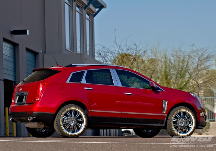 2012 Cadillac SRX with 20" Avenue A601 in Chrome wheels
